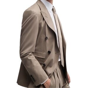 NWT ZARA Double-Breasted Suit Jacket